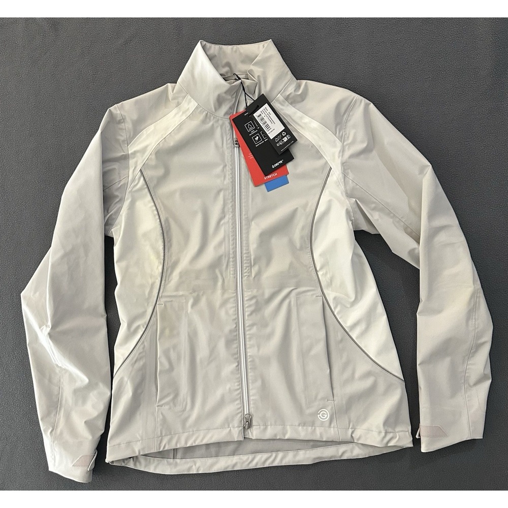 Galvin Green Ladies Amy Waterproof Gore-Tex Golf Jacket Size Small Womens Gray